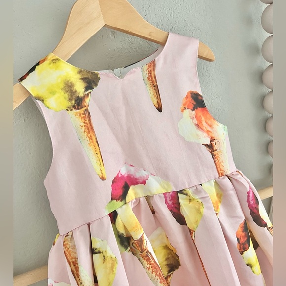Ice Cream Print Dress - Picture 2 of 7